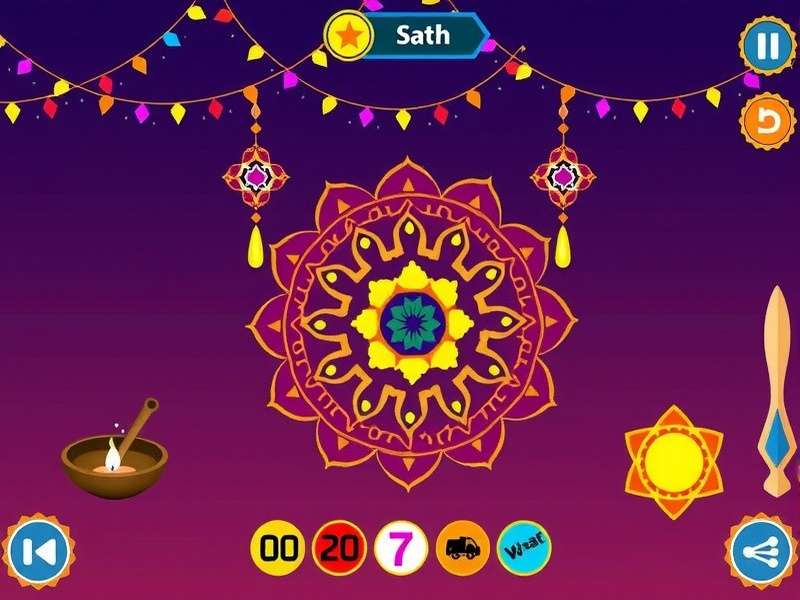 Soulful Mandala Maker gameplay screenshot
